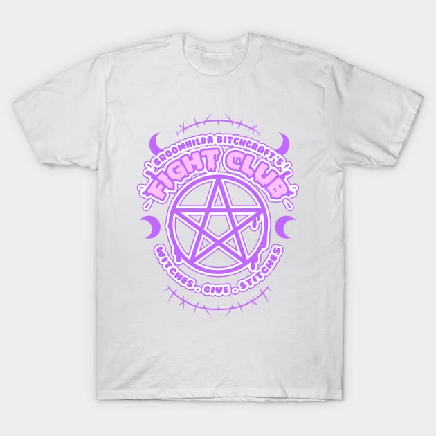 Witch Fight Club - Pastel T-Shirt by stateements